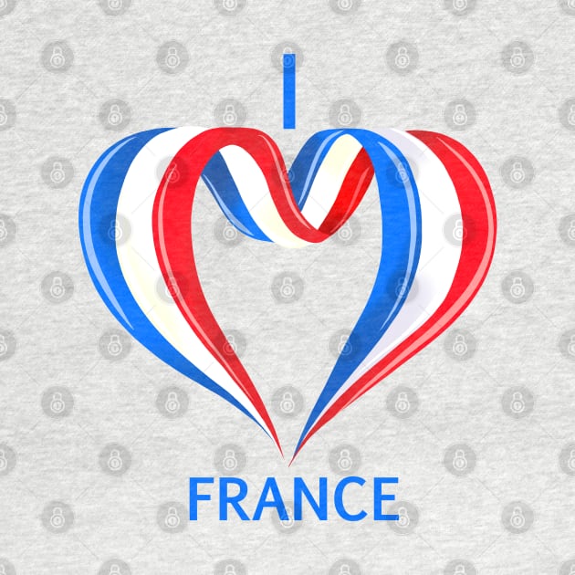 I love FRANCE by Miruna Mares